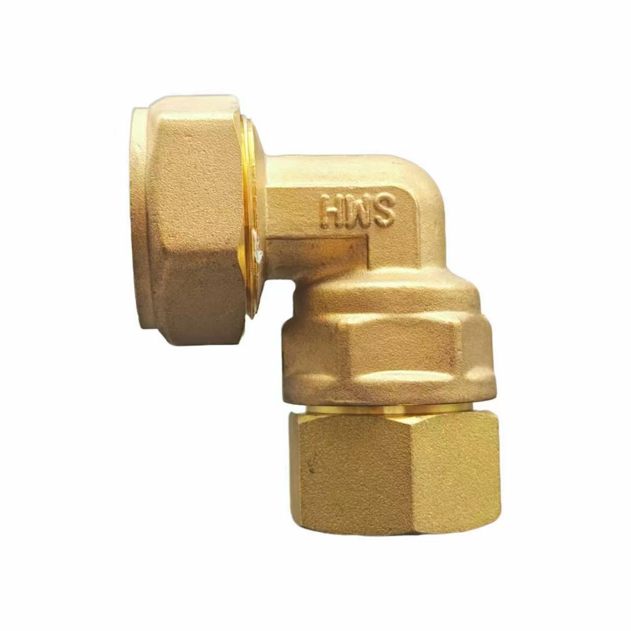 Aluminium-Plastik Pipa internal Threaded siku