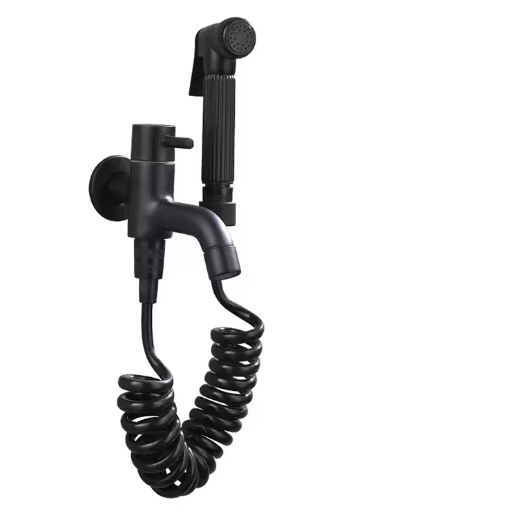 Hideung Toilet Companion Pencét-Tipe Spray Gun