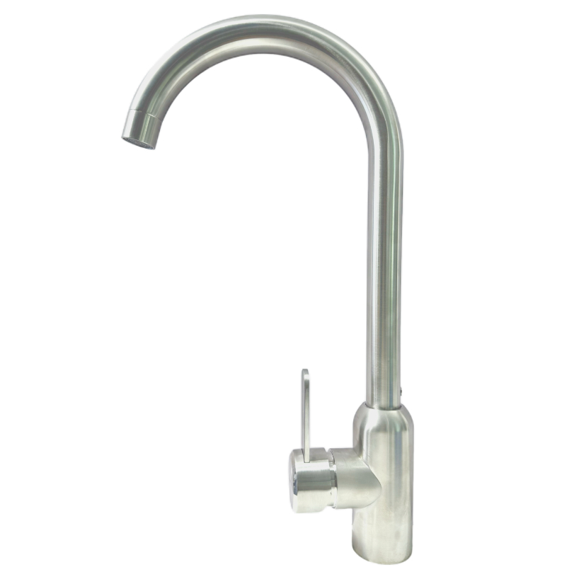 Brushed Stainless Steel 360 ° Rotasi Tilelep Keran Brushed Stainless Steel 360 ° Rotasi Tilelep Keran