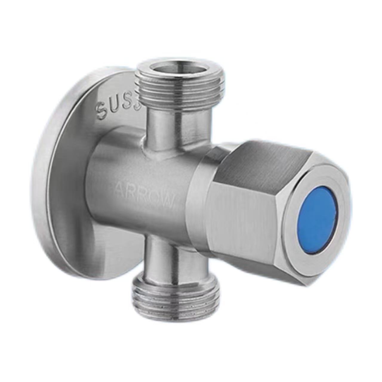 Brushed Stainless Steel Tilu-Jalan Diverter klep