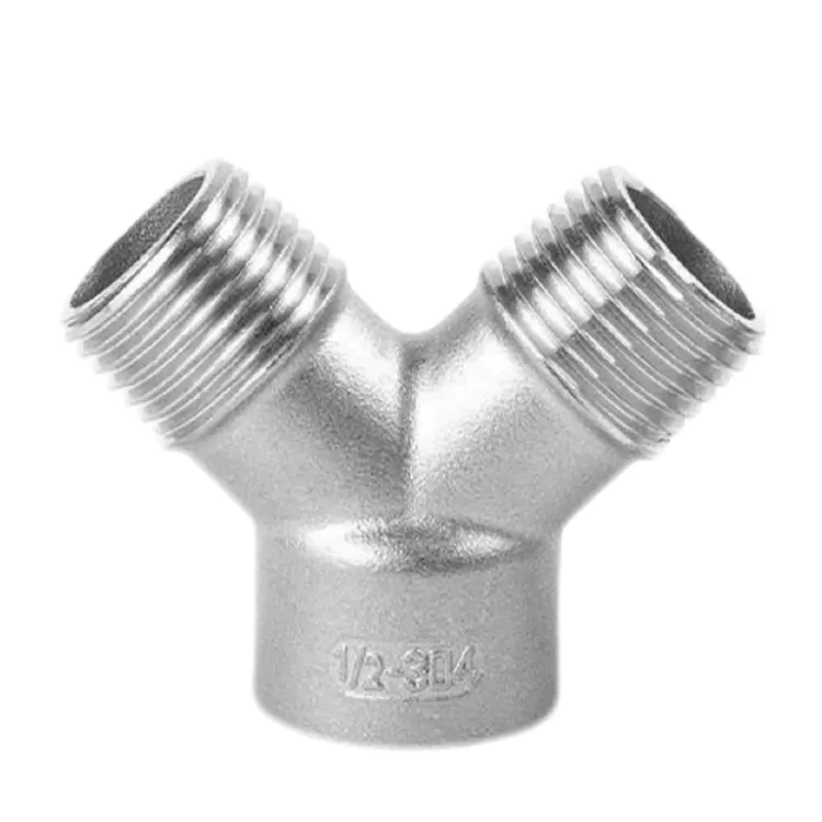 BSP steel Steel bikang-Awéwé-Jalu Y-Tipe pipe Tee