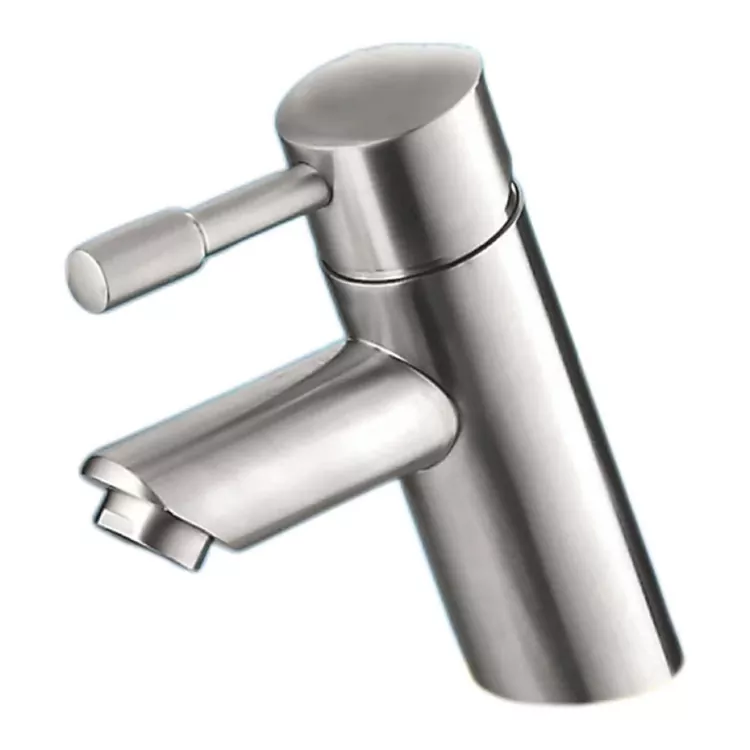 Cylindrical Slanted Brushed Panas Jeung Tiis Baskom Keran