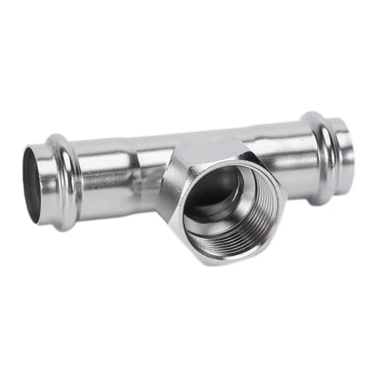 Ganda-Pencét Awéwé Threaded Tee