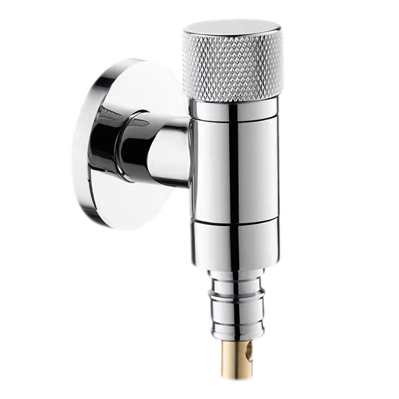 Knurled cecekelan Anti overflow mesin cuci cai eureun klep Knurled cecekelan Anti overflow mesin cuci cai eureun klep