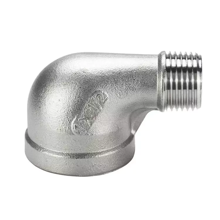 Ngurangan bikang x jalu Threaded siku