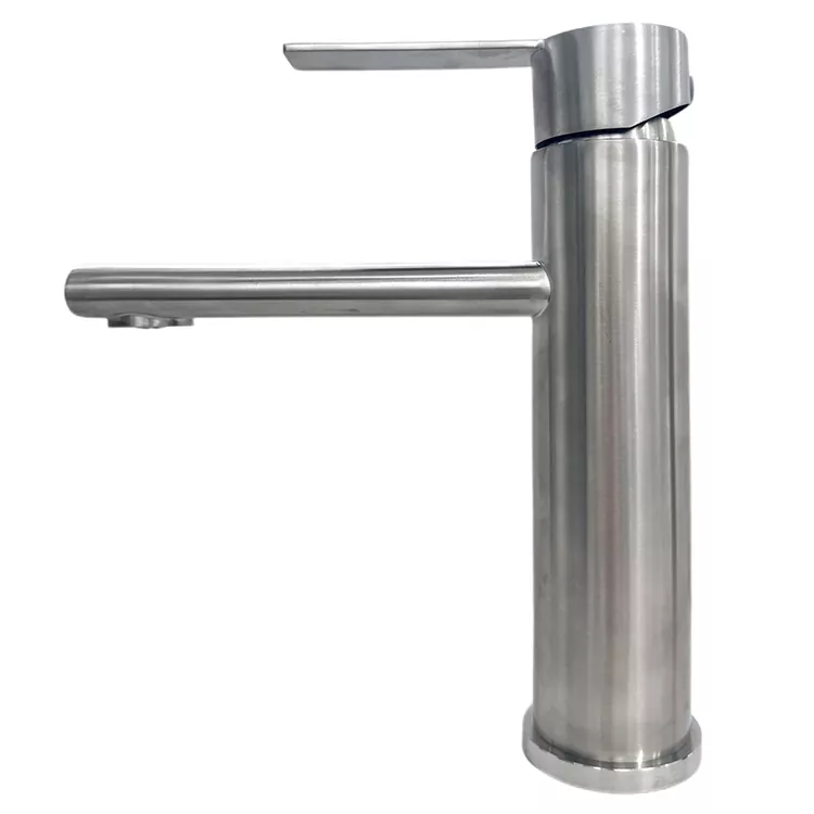 Lempeng-Nozzle Cylindrical Brushed Panas Jeung Tiis Baskom Keran