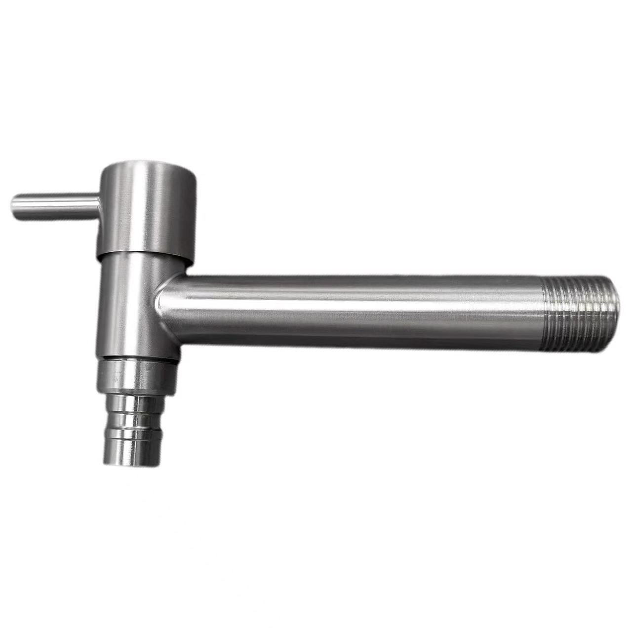 T-Shaped Gancang-Buka Keran Stainless Steel